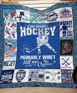 Hockey Quilt - Show Your Love for the Sport with this Quilted Blanket