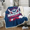 Hockey Tournament Premium Sofa Throw Blanket for Sports Fans