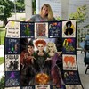 Hocus Pocus Come We Fly Poster Quilt Blanket - Perfect for Halloween
