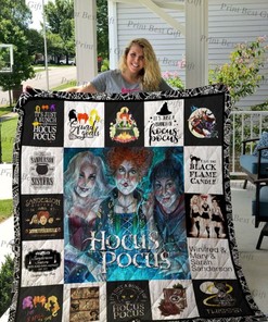 Hocus Pocus Movie Poster Collection Quilt Bedding Set for Fans