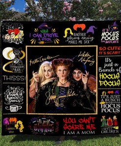 Hocus Pocus Quilt Blanket DUP1 - Hocus Pocus Fans Will Love this Quilt Bedding Set