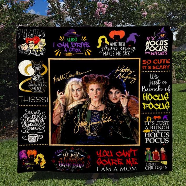 Hocus Pocus Quilt Blanket DUP1 - Hocus Pocus Fans Will Love this Quilt Bedding Set