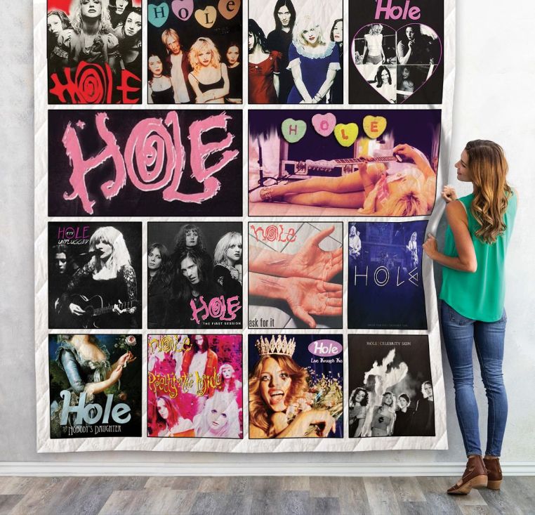 Hole Album Collected Quilt Blanket - An Empowering Sound for Fans