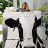 Holstein Cow Quilt Blanket for Home Decor