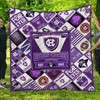 Holy Cross Crusaders Collection Combined NCAA Quilt Blanket - Keep Warm and Celebrate Crusader Pride
