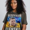 Homage Shirt for Fans of Ukraine President Voldymyr Zelensky