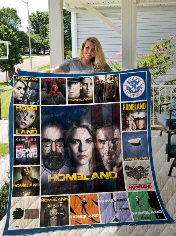 Homeland Vintage Collection Spy Series Inspired Quilt Bedding Set