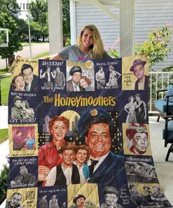 Honeymooners Ver 17 Quilt Blanket for Fans in Full Size Quilt Bed Set