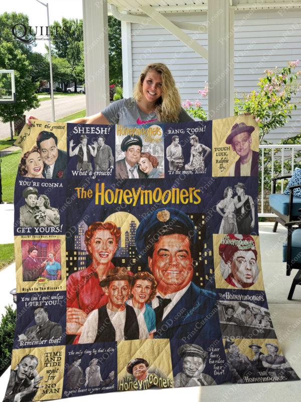 Honeymooners Ver 17 Quilt Blanket for Fans in Full Size Quilt Bed Set