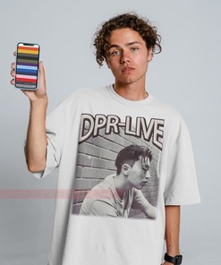 Hong Da-Bin DPR Live Homage T-Shirt with Retro 90s Style for KPOP Fans