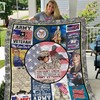 Honor Women Veterans with Proud Woman Veteran Quilt Blanket