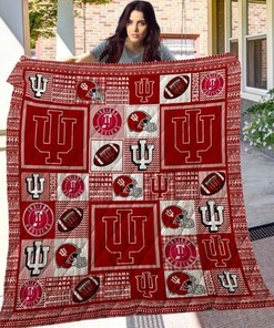 Hoosiers NCAA Indiana Hoosiers Green Quilt Blanket for Fans