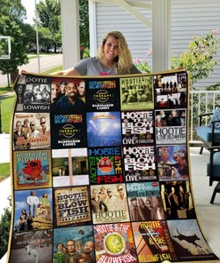 Hootie And The Blowfish: Quilt Bedding Set with Fleece Blanket for Hootie and The Blowfish Fans