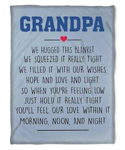 Hope and Love Quilt Bedding Set for Grandparents - A Present Filled with Love and Warmth