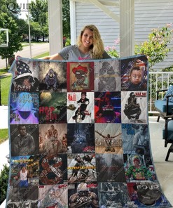 Hopsin Albums Collection Quilt Bedding Set for Fans