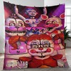 Horror Video Game Fan Gift, Five Nights At Freddy's Sister Location Quilt Bedding Set for Boys