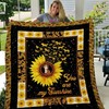 Horse-themed Sunflower Quilted Bedding Set That Celebrates Sunshine