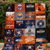 Houston Astro Baseball Bed Set - Perfect Gifts for Baseball Fans