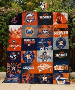 Houston Astro Baseball Bed Set - Perfect Gifts for Baseball Fans