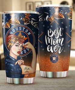 Houston Astros MLB Tumbler with an Alluring Design for Strong Moms