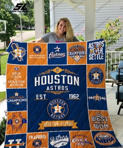Houston Astros Quilt Bedding Set - Perfect for Any Fan