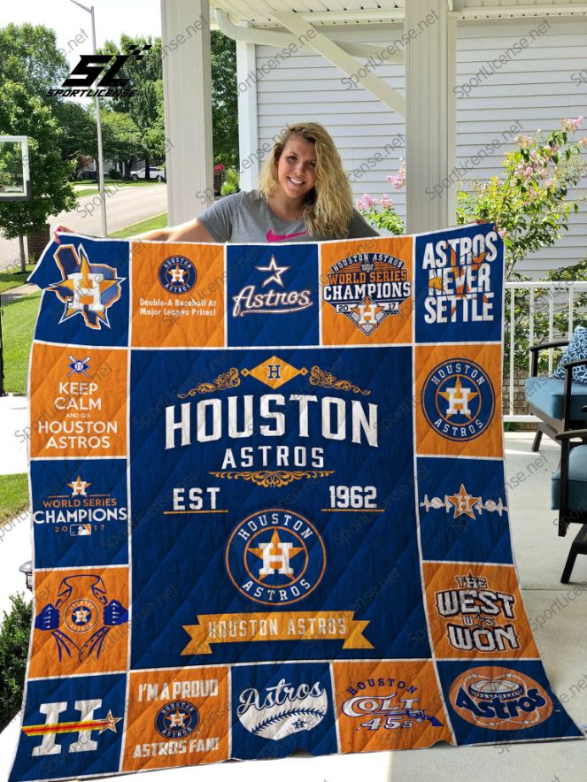 Houston Astros Quilt Bedding Set - Perfect for Any Fan