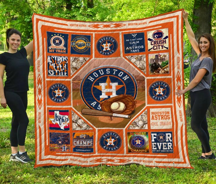 Houston Astros Quilt Blanket LC8 - Ideal for Astros Fans