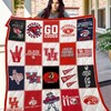 Houston Cougars NCAA Quilt Blanket - Stay Cozy with Your Favorite Team