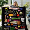 How I Met Your Mother Icon Collection Quilt Blanket - For Fans of the Beloved Sitcom