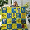 How I Met Your Mother Ver Collected Quilt Blanket with Favorite TV Show Theme