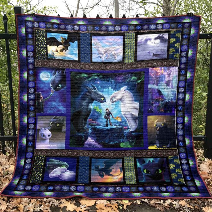 How To Train Your Dragon Quilt Bedding Set for Kids
