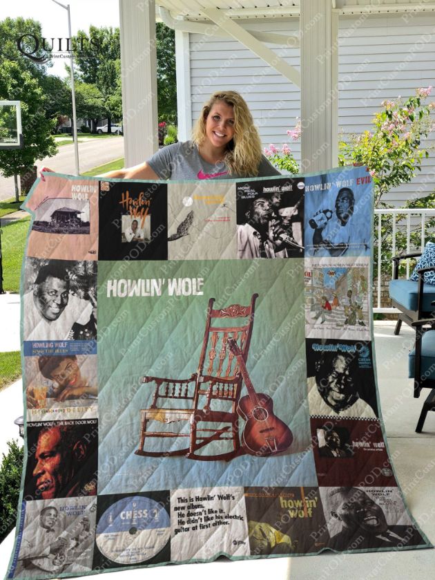Howlin' Wolf Albums For Fans Collection Quilt Bedding Set