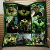 Hulk Superhero Quilt Bedding Set - Unleash the Power of the Green Goliath