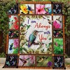 Hummingbird I am Always with You Quilt Blanket Bed Set Cute for Kids Kc1807