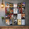 Hunter S. Thompson Books Covers Quilt Bedding Set - A Tribute To The Iconic Writer
