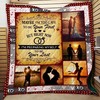 Husband And Wife Partners For Last Statement Wedding Gift Quilt Bedding Set