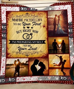 Husband And Wife Partners For Last Statement Wedding Gift Quilt Bedding Set
