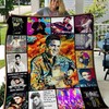 Hvt100603 Quilt Bedding Set Elvis Presley with Quotes