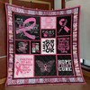 I Am A Survivor Quilt Blanket No96 for Cancer Survivors