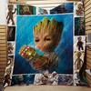 I Am Groot - Bring Home This Marvel Hero With This Quilt Bedding Set