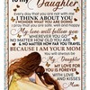 I Am The Daughter Of The King Quilt Bedding Set - Perfect Gift From Father To Daughter