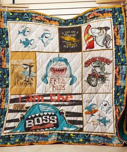 I Am The Shark Quilt - A Fierce Predator for Animal Lovers
