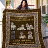I Don't Care What Anyone Thinks Of Me Except Shih Tzus I Want Shih Tzu Like To Me Quilt Blanket