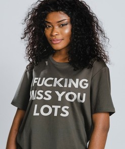 I F*cking Miss You Lots Unisex Tee | Long Distance Friendship Gift | Best Friend Birthday Gifts