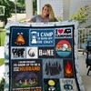 I Love Camping Happy Campers Quilt Bedding Set for Adventurers