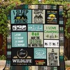 I Love Camping Quilt Bedding Set for Outdoorsy Folks