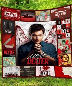 I Love Dexter Collection Quilt Blanket - Perfect for Fans
