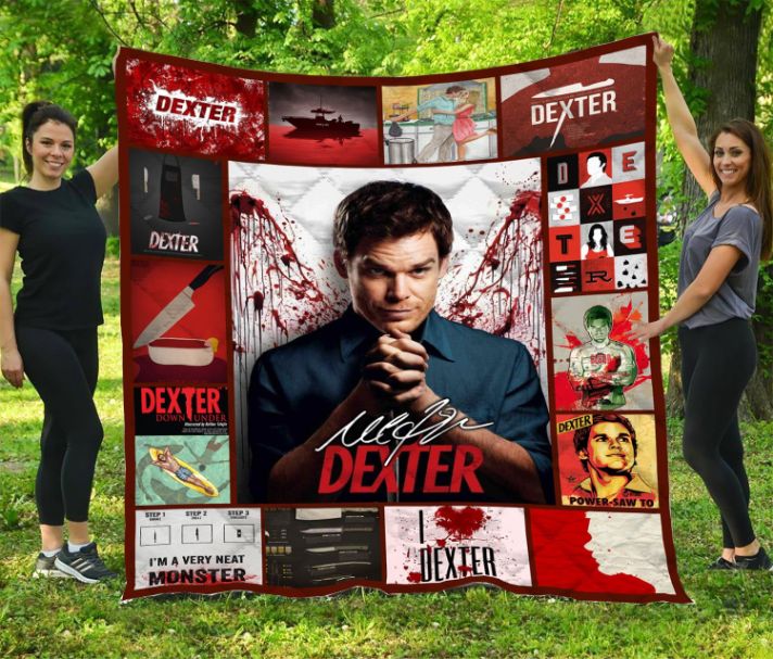 I Love Dexter Collection Quilt Blanket - Perfect for Fans