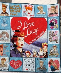 I Love Lucy Quilt Bedding Set DUP1 - Featuring Classic TV Show Characters