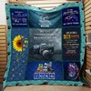 I Love Photography, Love Camera Quilt Bedding Set for Girls